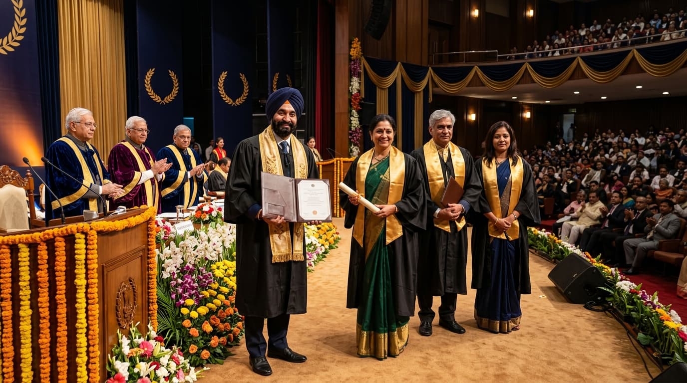 Celebrate Your Success with an Honorary Doctorate - Convocation Ceremony in India