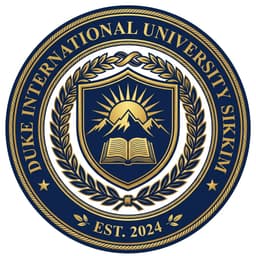 Duke International University, Sikkim official logo